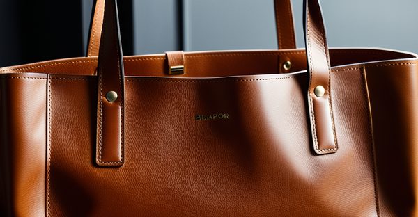 Grand sac fourre-tout cuir souple : confort et élégance assurés