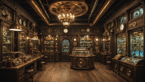 Boutique steampunk : l'univers rétro-futuriste à découvrir